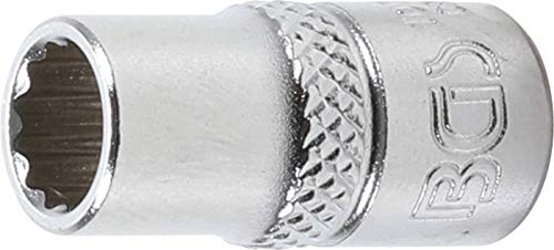 BGS 10777 | Douille pour clé, douze pans | 6,3 mm (1/4) | 7 mm
