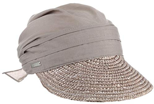 Seeberger Damen Serie Rügen Schirmmütze, Braun (Taupe 0086), 57 cm (Herstellergröße: one Size)