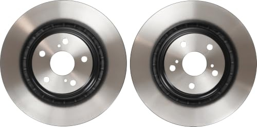 Genuine TRW Vented Painted Brake Discs - Part Number DF6265