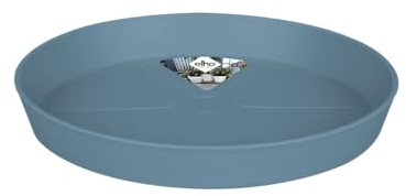 Elho Loft Urban Saucer Round Sottovaso, Blu, 21 CM