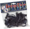 Bongo Ties Kabelbinder mit Knebel, blau, 10 Stück