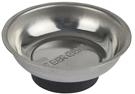 3” / 75mm Magnetic Parts Tray Dish Storage Holder Circular Round Stainless Steel