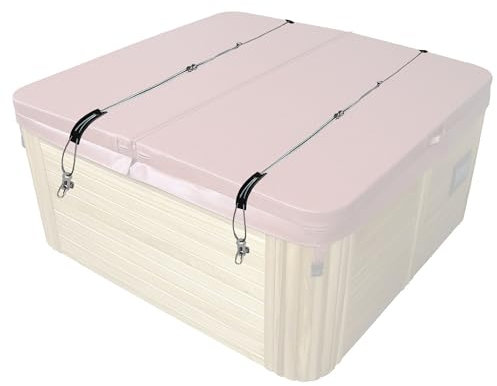YYST Hot Tub Cover Strap SPA Cover Strap Spa Wind Strap Hot Tub Wind Strap Adjustable -12 Feet