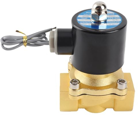Messing Elektrisches Magnetventil 3/4 Zoll DN20 DC 24V Solenoid Ventil Direct Action Wasser Luft Gas Normalerweise Geschlossen Ersatz-Ventil