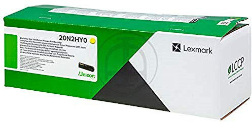 Lexmark 20N2HY0 Toner gelb 4500 Seiten hohe Kapazität return
