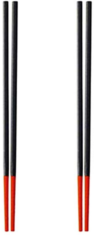 IPPINKA Silicone Chopsticks (Long 30cm), Red - Set of 2
