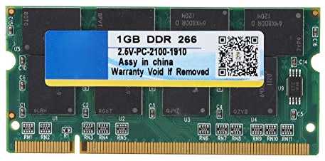Dpofirs Laptop- DDR, hochwertige Leiterplattenplatine Computerspeicher Eingebauter hochwertiger Chip für DDR PC-2100 Laptop-Motherboard für