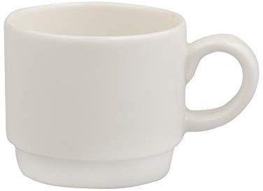 B'GHEST Set. 6 unités. Alcala Tasse à café 15 cl Fabriqué en porcelaine fine de Chine.