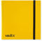 Vault X 12 Pocket Trading Card Strap Binder, 480 cards, Standard, 20 Side-Loading Pages, Folder for Collectible Card Games, Sports, TCG (Yellow)