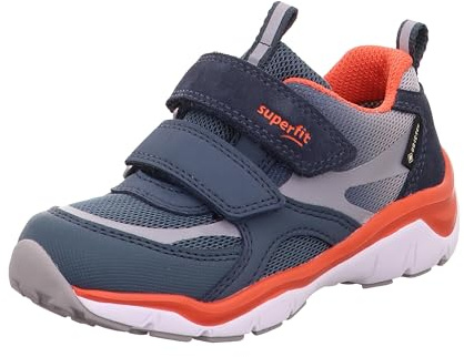 Superfit Jungen Sport5 Sneaker, Blau Rot 8000, 21 EU Weit