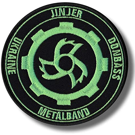 Jinjer Band Band Patch Abzeichen Bestickt Aufbügler Applikation