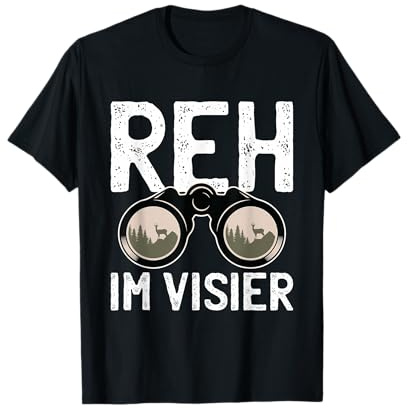 Reh Visier Jagen Wild Jäger T-Shirt