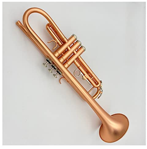 Hochwertige Braune Trompete Musikinstrument Anfänger Für Spielen Von Messing Phosphorbeschichteter Dreiton-Profi-Trompete Standard Trompete Set