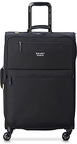 DELSEY Paris Maubert 2.0 4 Double Rolls Expandable Trolley 69 Black
