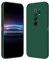 RankOne Coque pour Redmi 9 (6.53 inches) Étui en Silicone TPU Souple - Vert foncé