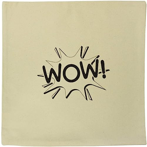 40cm 'Wow Comic-Sprechblase' Kissen Abdeckung (CV00030356)