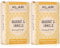 Klar Seifen festes Shampoo Muskat & Vanille, 100 g (Packung mit 2)