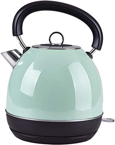 Kettles Electric Water Kettle, Jug Stainless Steel Kettle 1.8 Litres, Tea Or Coffee - 1800W,Yellow Fast (Color : Yellow) Present