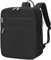 für Easyjet Handgepäck 45x36x20 Groß Reisetasche Handgepäck Flugzeug Diebstahlsichere Rucksack Wochenend Rucksack Handgepäck für Damen und Herren (Schwarz)