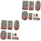 40 Pcs Leopard Print Iron on Patches for Clothes Elbow Knee Repair Patches, DIY Sewing Fabric Jeans Wool Jumpers Pants