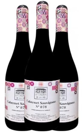 Lagar de Isilla La Casona de la Vid Cabernet Sauvignon Vino de la Tierra de Castilla y León Crianza 75 cl Vino tinto (Caja de 3 Botellas de 75 cl)