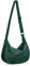 FITDON Halbmond Tasche Damen Crossbody Schultertasche, Hobo Casual Crossbody Bag Cord Umhängetasche mit verstellbarer Schultergurt, Grün