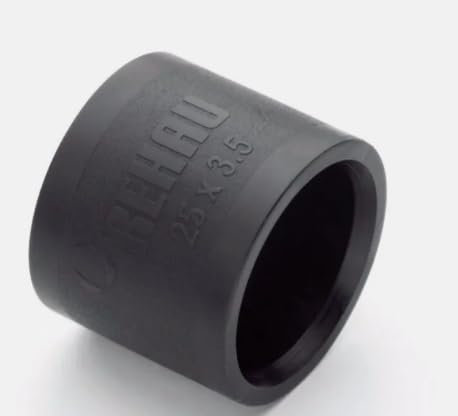 Rehau Rautitan Fittings Rohr Wandscheibe Übergang Winkel T-Stück Hülse (Schiebehülse, 16mm)