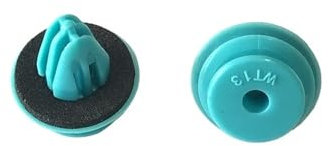 CACVGVMGTW 50Pcs Nylon Retaining Clip Car rivet clip door trim bumper fastener is applicable Fit For BMW E53 E60 E61 E39 E46 E52 Accessories