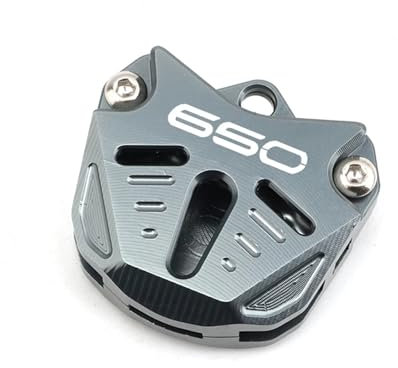 étui de Protection Moto Coque clé Pour Ka@&wasaki Z650 Z 650 Z650RS Accessoires De Moto CNC Coque De Clé Coque De Clé Porte-clés Porte-clés(Key cover Titanium)