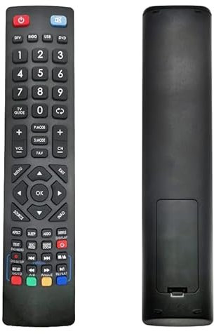 Mando a Distancia Blaupun-KT de Repuesto para Blaupun-KT TV, Compatible con televisores Blaupunk (no Requiere configuración)