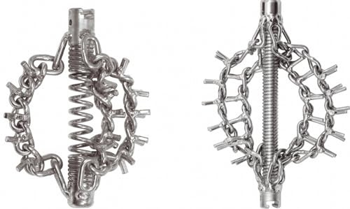 KS Tools 900.2288 Kettenschleuderkopf mit Spike-Kette, 3 Ketten Ø45mm,22mm