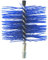 SCOVOLI P/CAMINI NYLON FILETTO 12MA