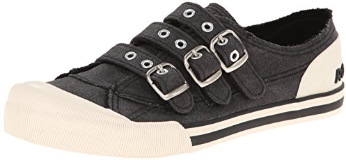 Rocket Dog Women's Jolissa Ranger Cotton Fashion Sneaker, Black, 7 UK
