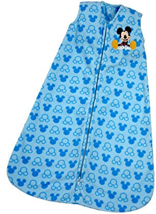 Disney Mickey Wearable Blanket, Blue, Medium