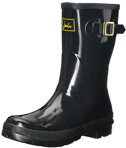 Joules Kelly Welly Gloss, Stivali di Gomma Donna, Nero (True Black Trublack), 42 EU