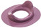 Rotho Babydesign Bella Bambina WC-Sitz - Lila WC-Sitz für Kinder aus Material - Ideal als sicherer Toilettenaufsatz