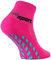 Rainbow Socks - Jungen Mädchen Neon Sneaker Sport Stoppersocken - 1 Paar - Rosa - Größen 24-29