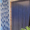 Bricoshopping Tenda moschiera in pvc regolabile | Roma | Zanzariera per porta finestra, balcone, camper | Anche su Misura a metro | Zanzariere a filo brico fai da te (150x250h cm, (5) Blu)