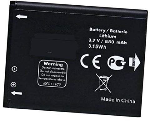 WXKJSHOP Replacement CAB3120000C1 B-Y42 Cell Phone battery for Alcatel One Touch 354 VF354 768 OT888A OT880A CAB31220100C1 TB-04BA BTR510AB 3.7V