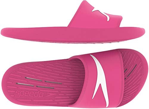 Speedo Slide Sandalias deslizantes Mujer, Rosa, 5