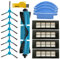 Accesorios para aspiradora robot Cecotec Conga Excellence 3090 Paquete de 1 cepillo principal 4 filtros Hepa 8 cepillos laterales 3 trapeadores