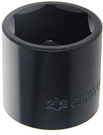 Utoolmart 1/2 Inch Drive 6 Point Socket Chrome Vanadium Steel 1-1/4 Deep Impact Sockets Spindle Alex Nut 42mm Total Length Electrophoresis Metric Power Tool 1pcs