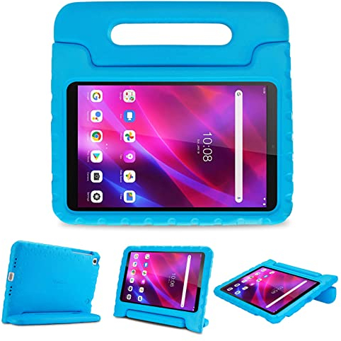 ProCase Kids Case for Lenovo Tab M8 4th Gen 2023/3rd Gen 2022/HD LTE 2021/Tab M8 HD//Smart Tab M8/Tab M8 FHD 2019, Lightweight Shockproof Kids Friendly Case for Lenovo Tab M8 Tablet 8 –Blue