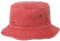 Lipodo Washed Bucket Fischerhut Damen/Herren - 100% Baumwolle - Packable - Handwäsche bis 30 Grad - Farbvielfalt - Übergrößen - Frühjahr/Sommer rot XL (61-62 cm)