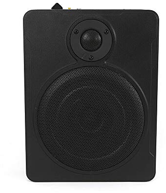 OUKANING 8 Ultra-Mince Subwoofer Voiture sous Siège Subwoofer Actif Haut-Parleur Bass Caisson de Basse Voiture 600W