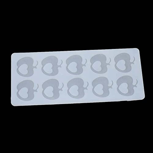 Moule en silicone en forme de pomme pour décoration de cupcakes en chocolat - Petite taille