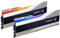 G.Skill Trident Z5 RGB Series (Intel XMP) 32GB (2X 16GB) 288-pin SDRAM DDR5 6800 CL34-45-45-108 1,40V Dual Channel Desktop Memory F5-6800J3445G16GX2-TZ5RS (Metallic S) Silber
