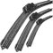 NIKLE Scheibenwischer für Ford Mondeo Mk3 Hatchback 2001-2007, 22/20/19 Windschutzscheiben-Wischerblätter-Set vorne und hinten