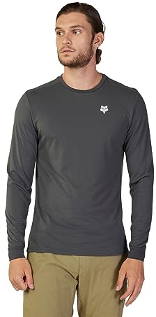 Fox Ranger Tred Drirelease Long Sleeve Mens Cycling Jersey - Grey - S