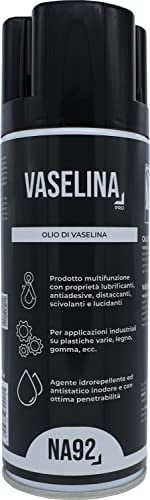 VASELINA Spray Professionale Multifunzione Inodore e Naturale con Proprietà Scivolanti NA92 PRO 400 ML (1 pezzo)